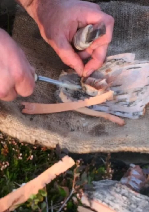 Carving by hand