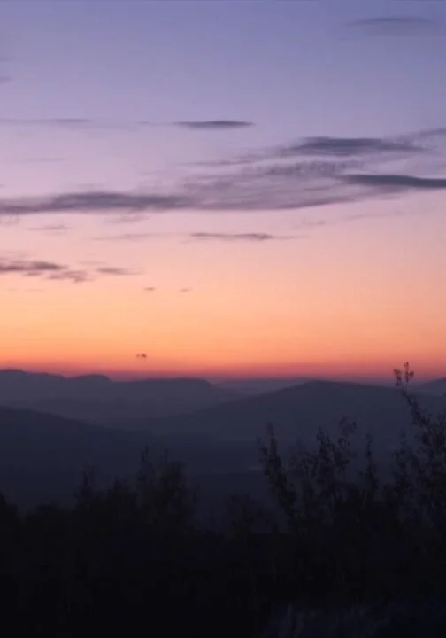 Sunset over the fells