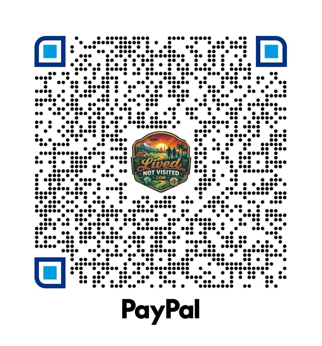 PayPal QR — LivedNotVisited
