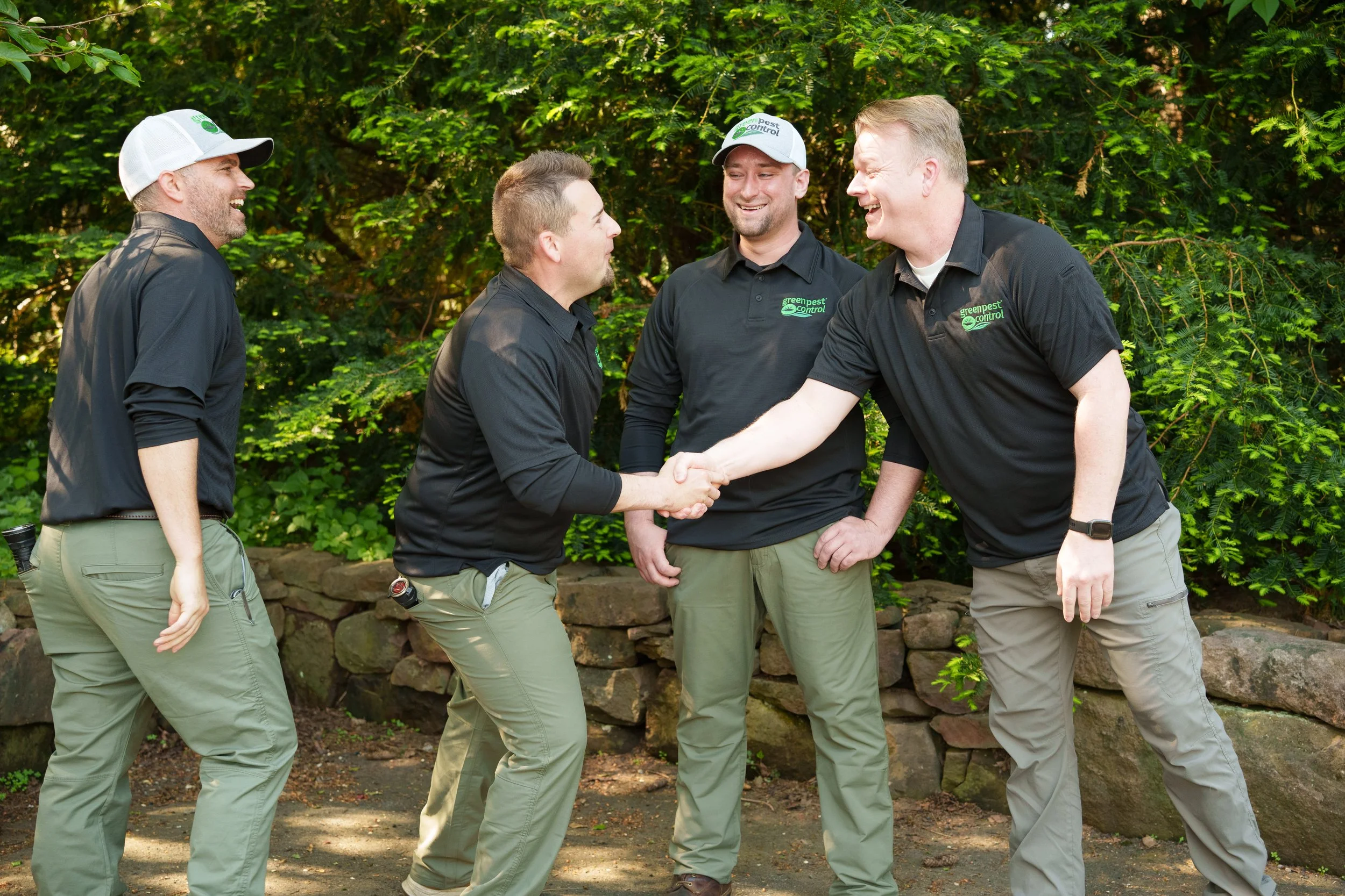 Neil, Austin and the Green Pest Control team