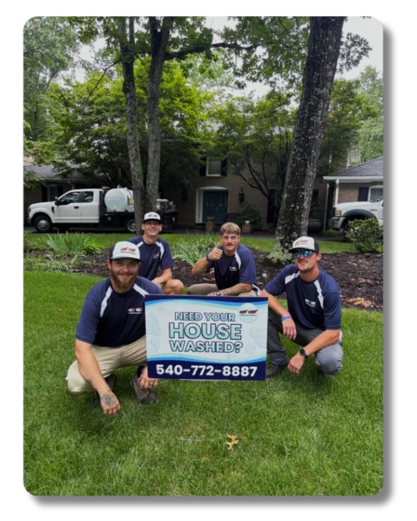 Hot Shot Pressure Washing crew serving Salem and Roanoke VA