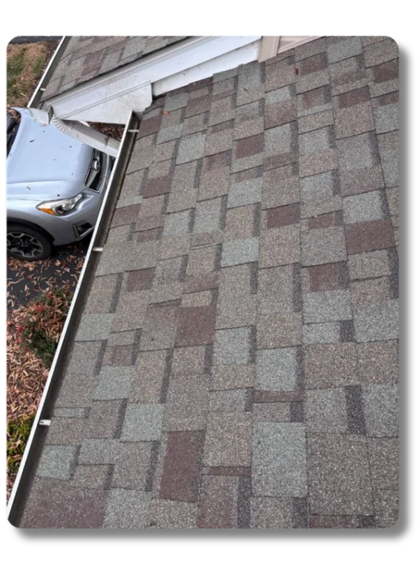 Gutter cleaning after - Hot Shot Pressure Washing Salem and Roanoke VA