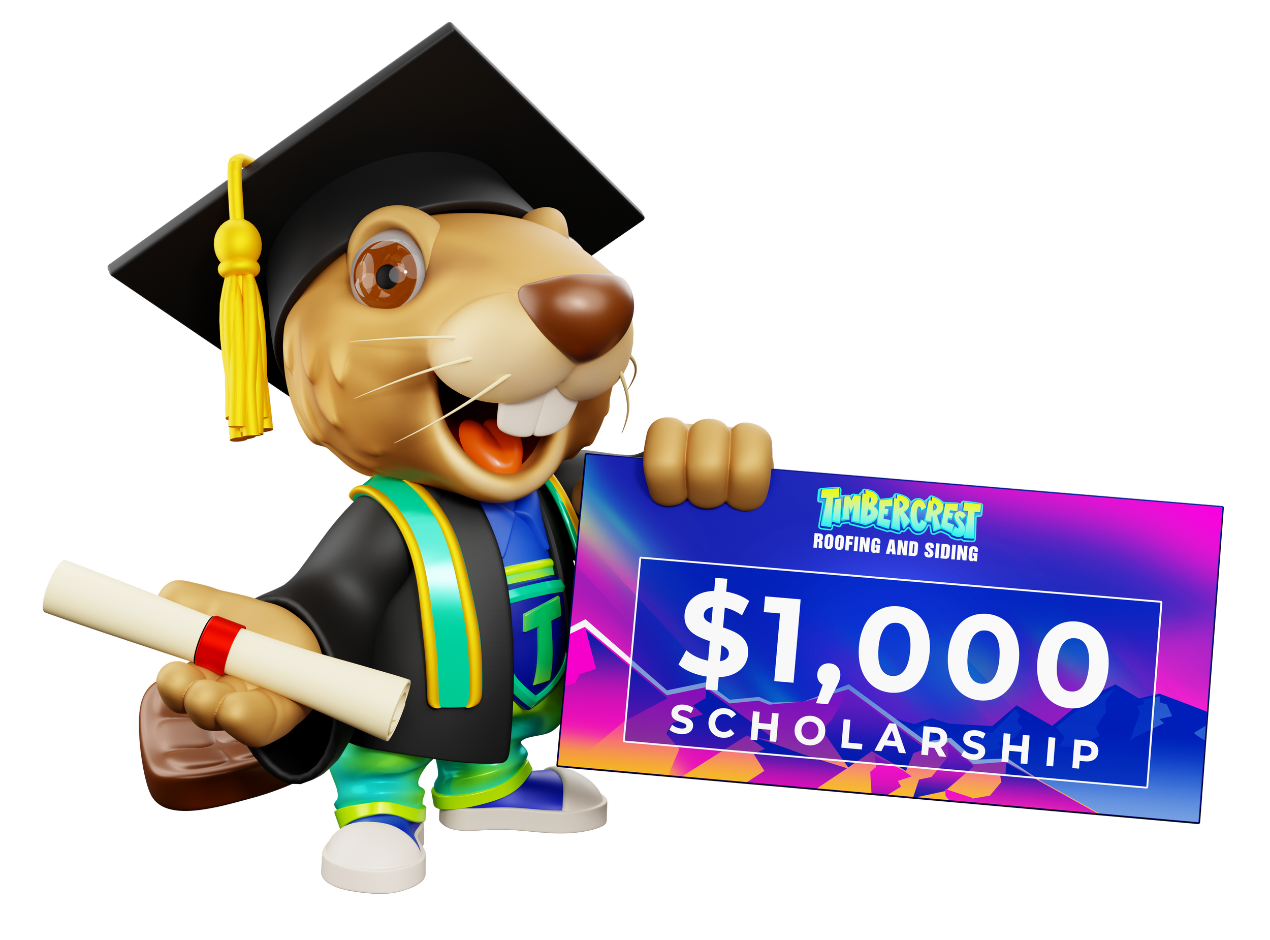 Timbercrest scholarship winner celebration