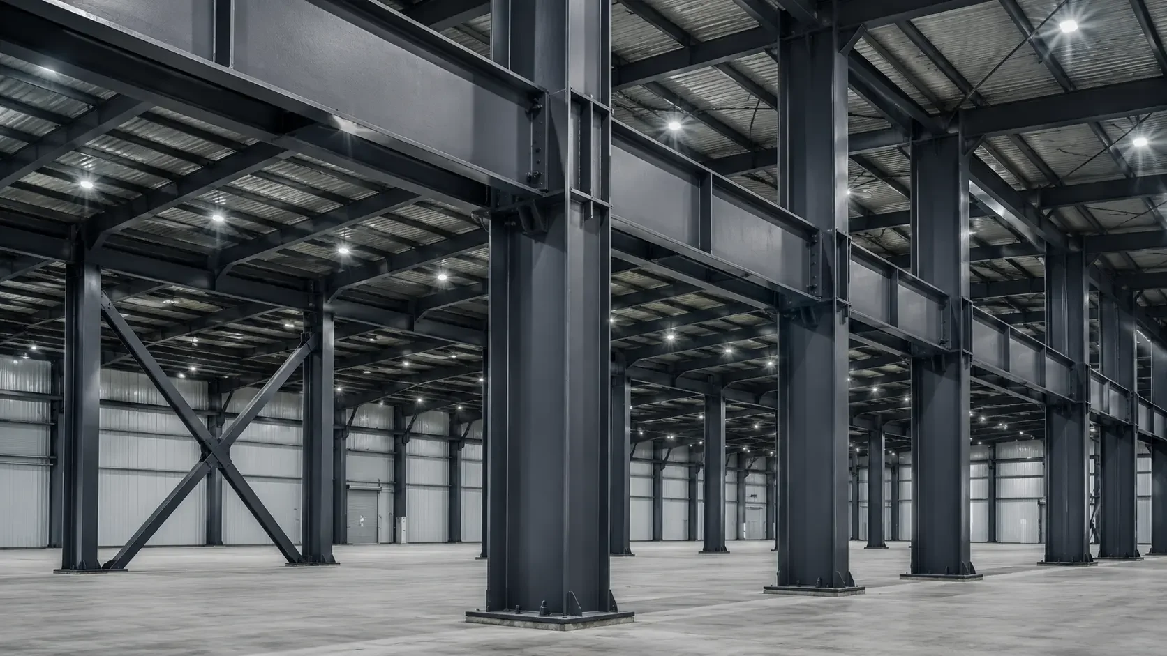 Brandvertragende coating aangebracht op staalconstructie door Master Coating