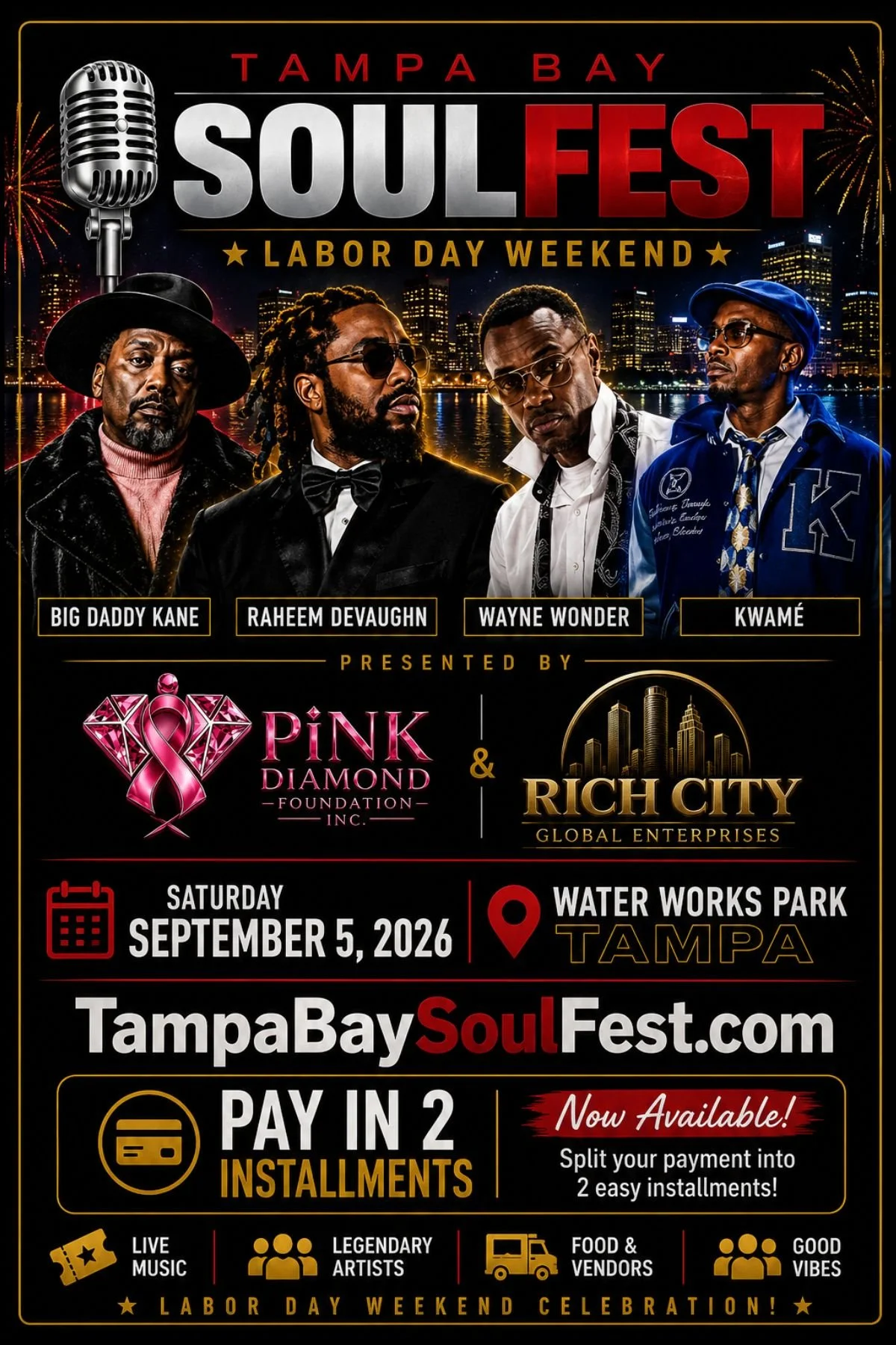 Tampa Bay Soul Fest Flyer