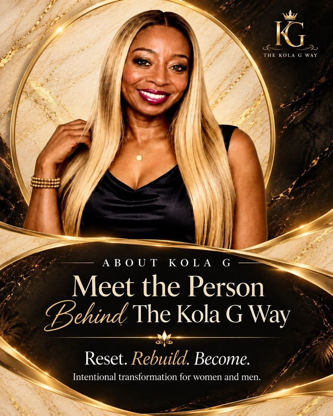 Kola G, founder of The Kola G Way