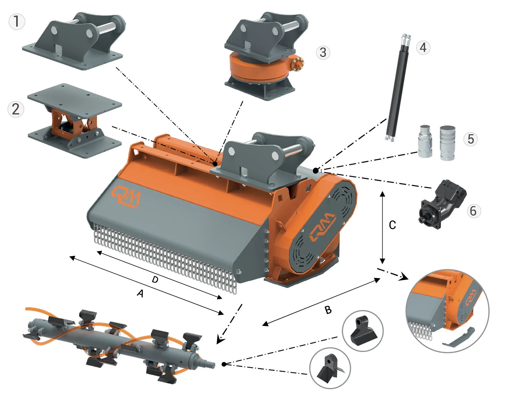QM SR Series Engineering Blueprint Schematic