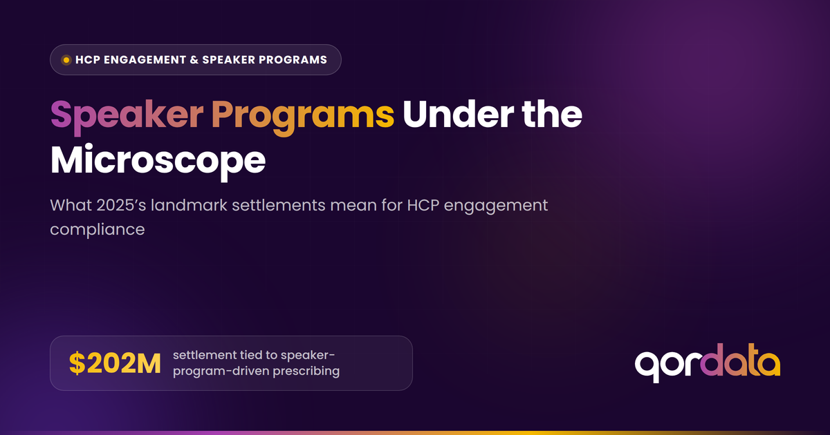Speaker Program Enforcement Actions PY2025