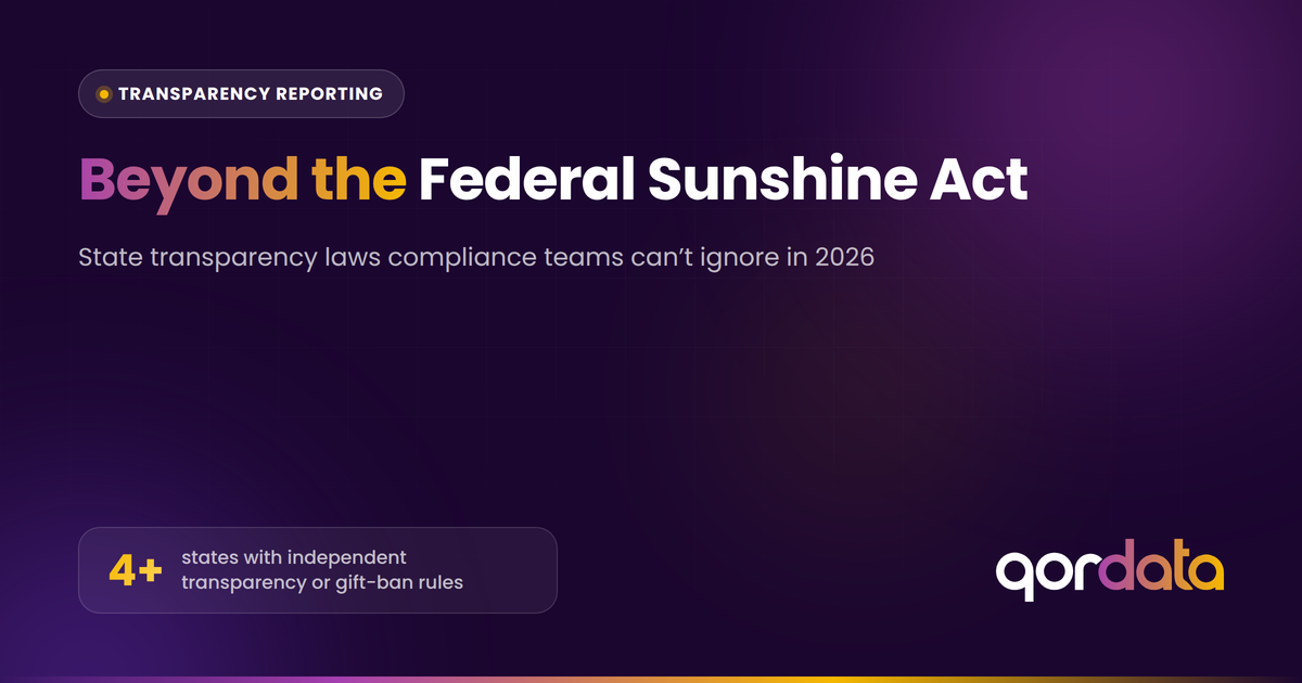 State Transparency Laws Beyond the Sunshine Act