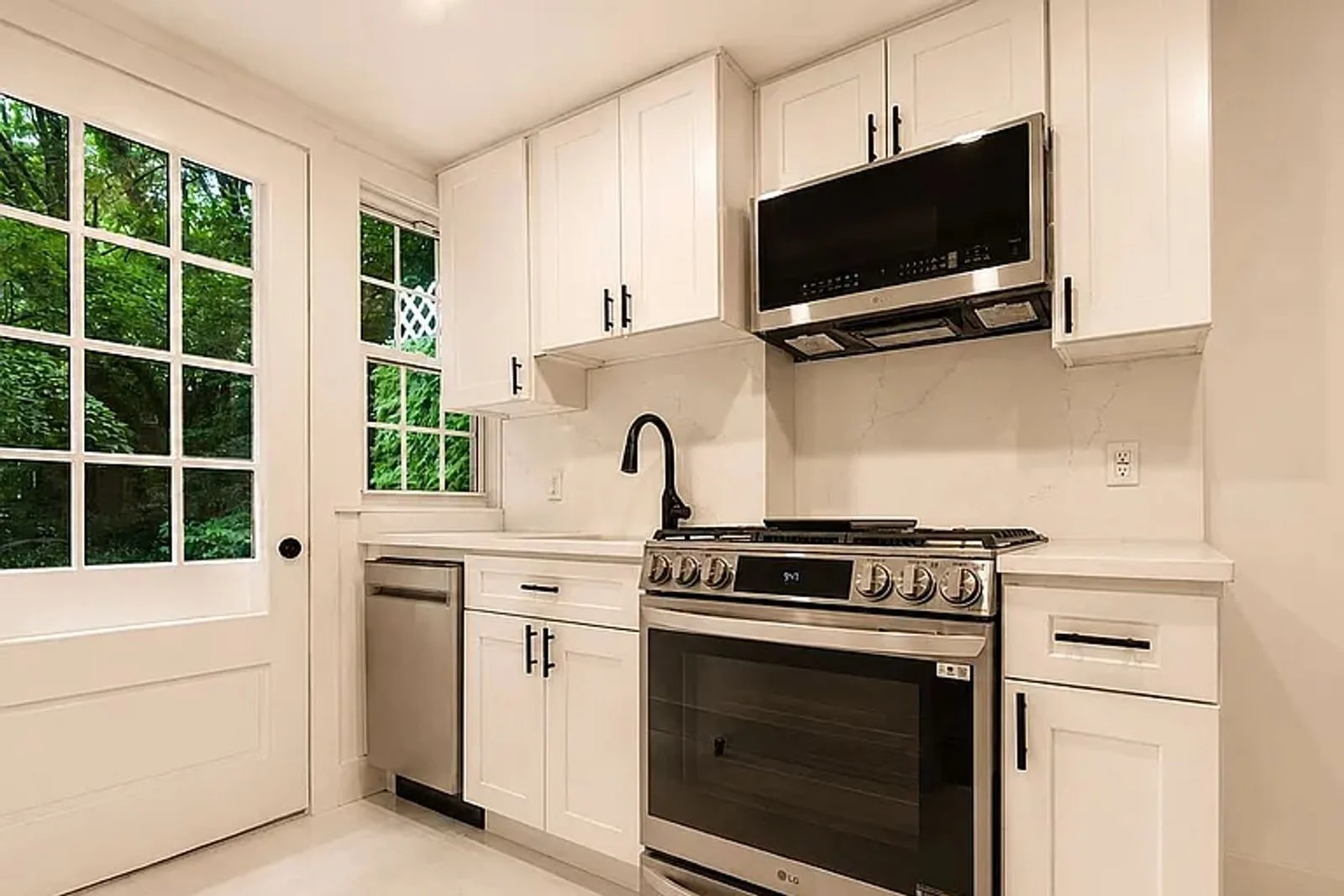 Renovated kitchen