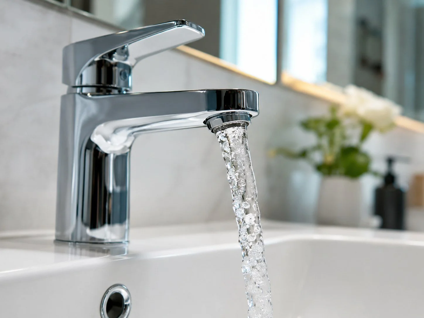Strong water flow after MBM water volume repair in Markham