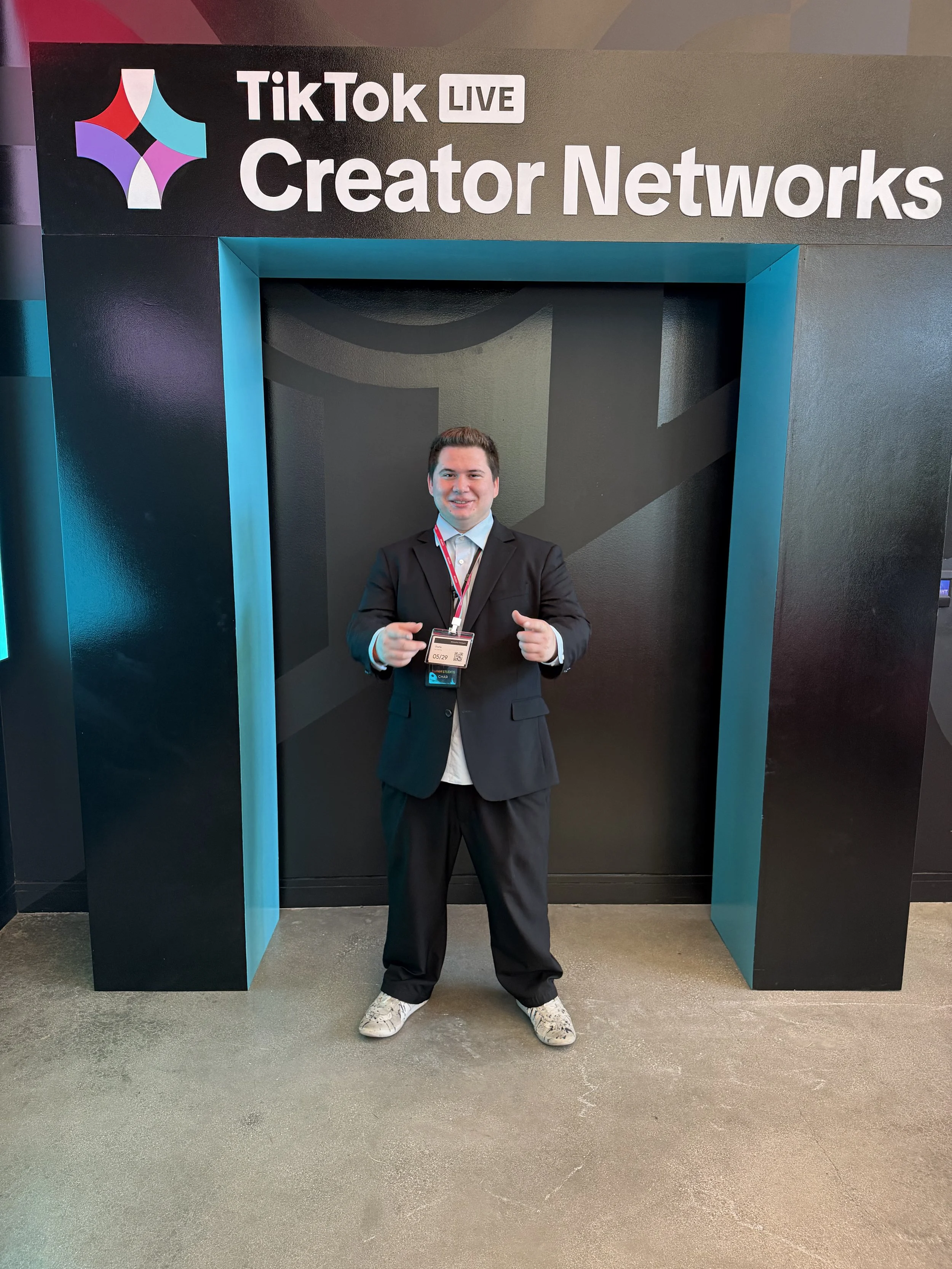 Creator at TikTok LIVE Creator Networks event