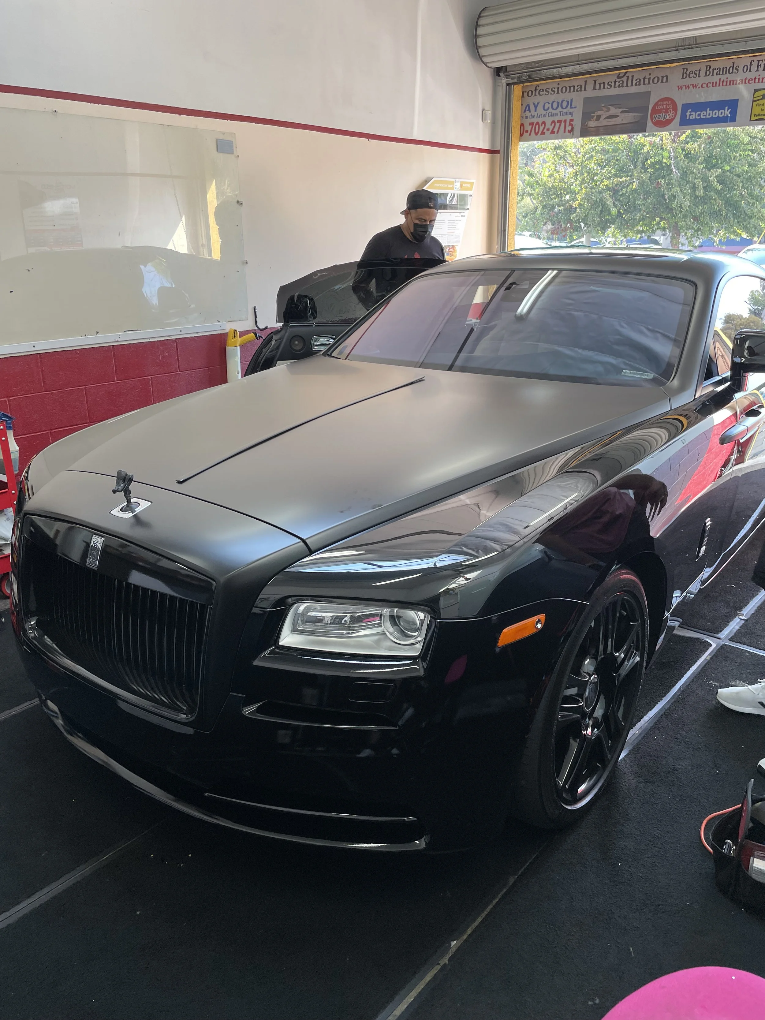 Premium automotive window tint