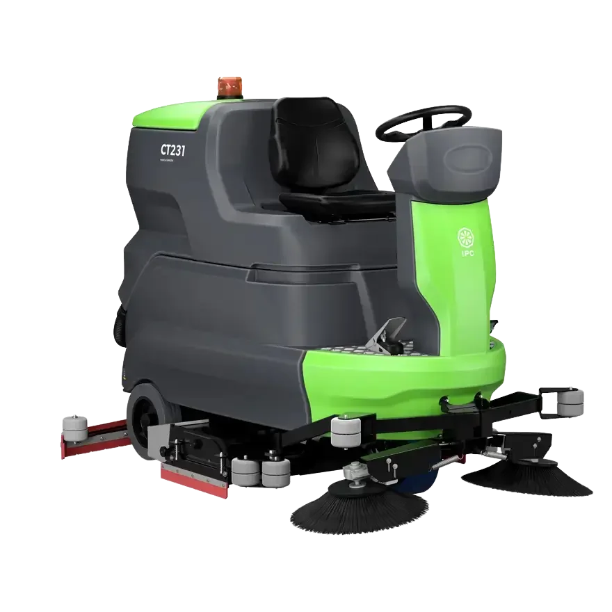 Ride-On Floor Scrubbers
