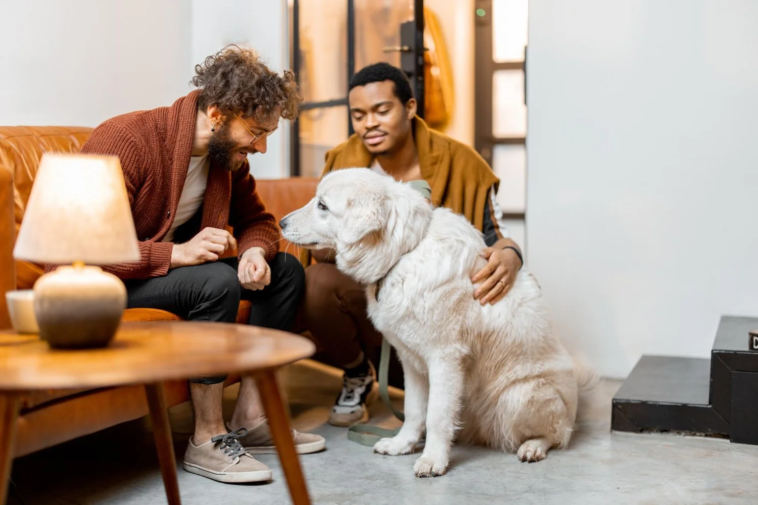 Sharing life with a dog