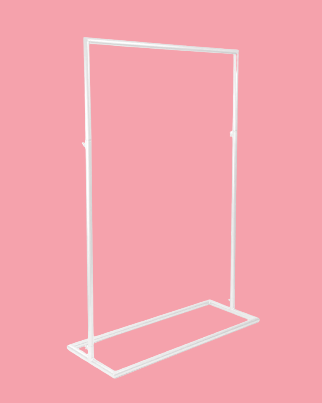 White Sign Stand