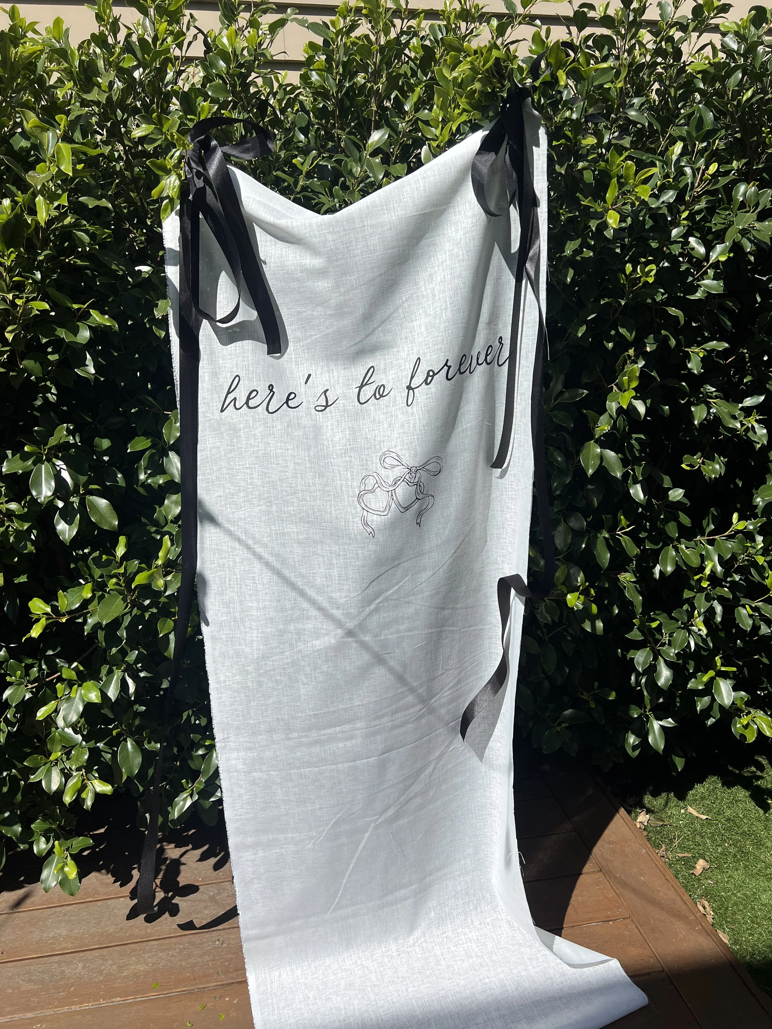 Here's to Forever Sign