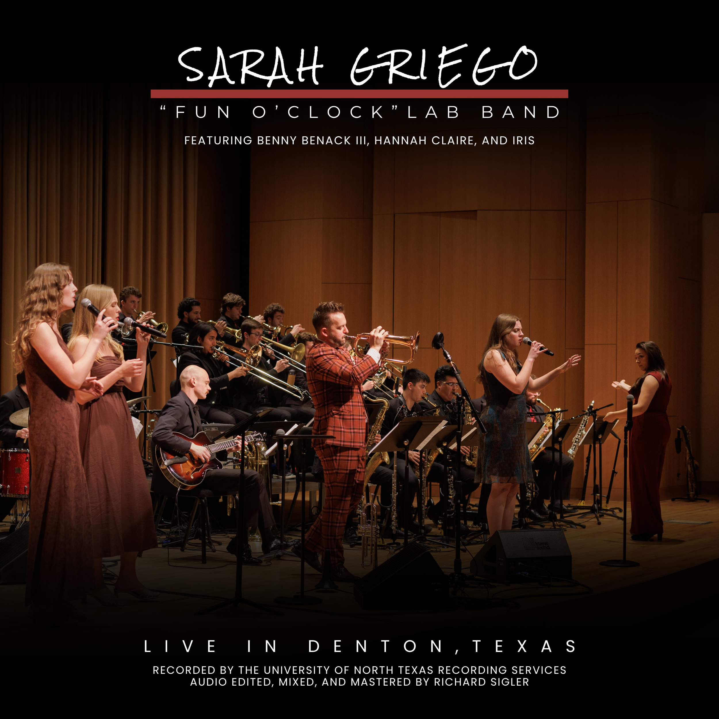 Live in Denton Texas album cover