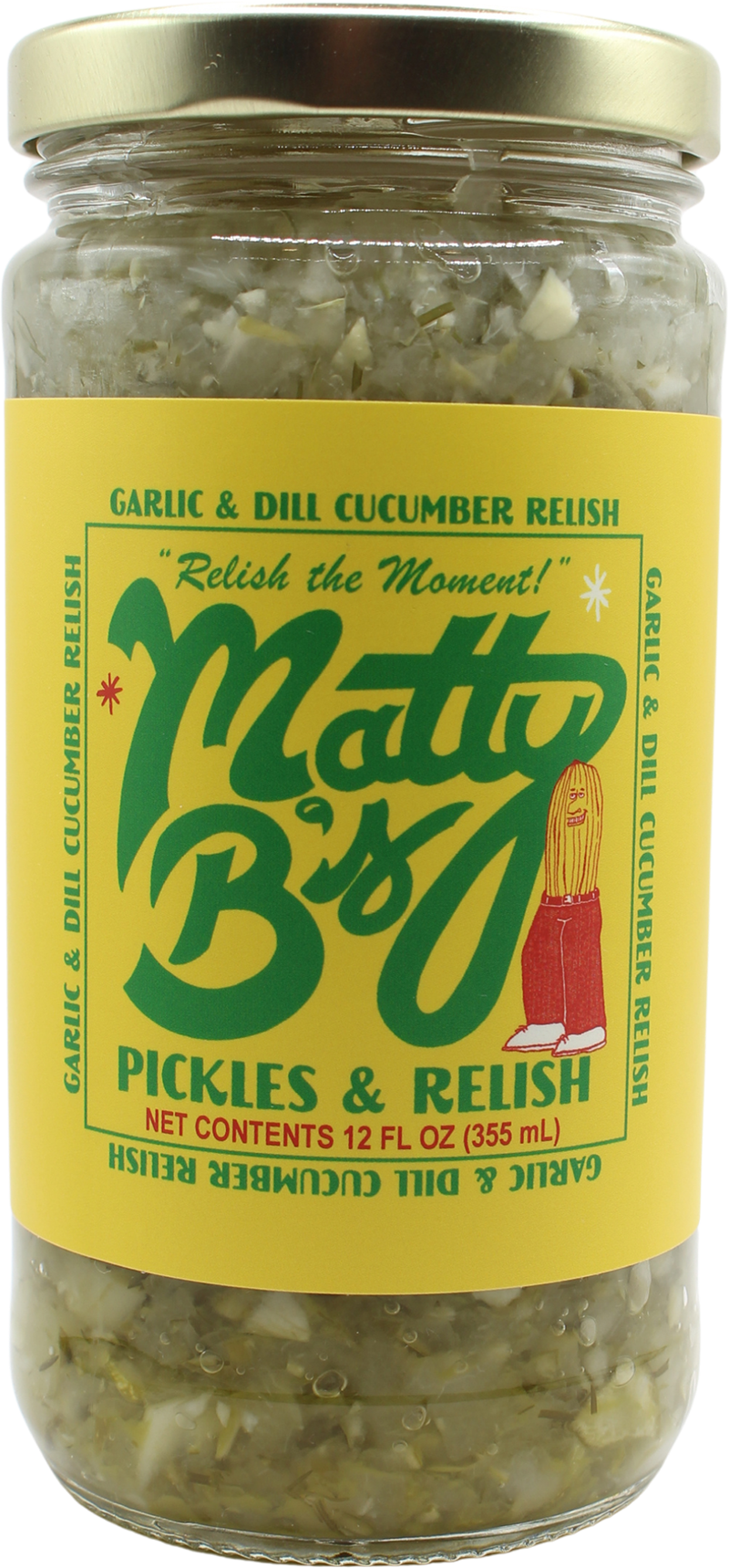 Garlic and Dill Cucumber Relish