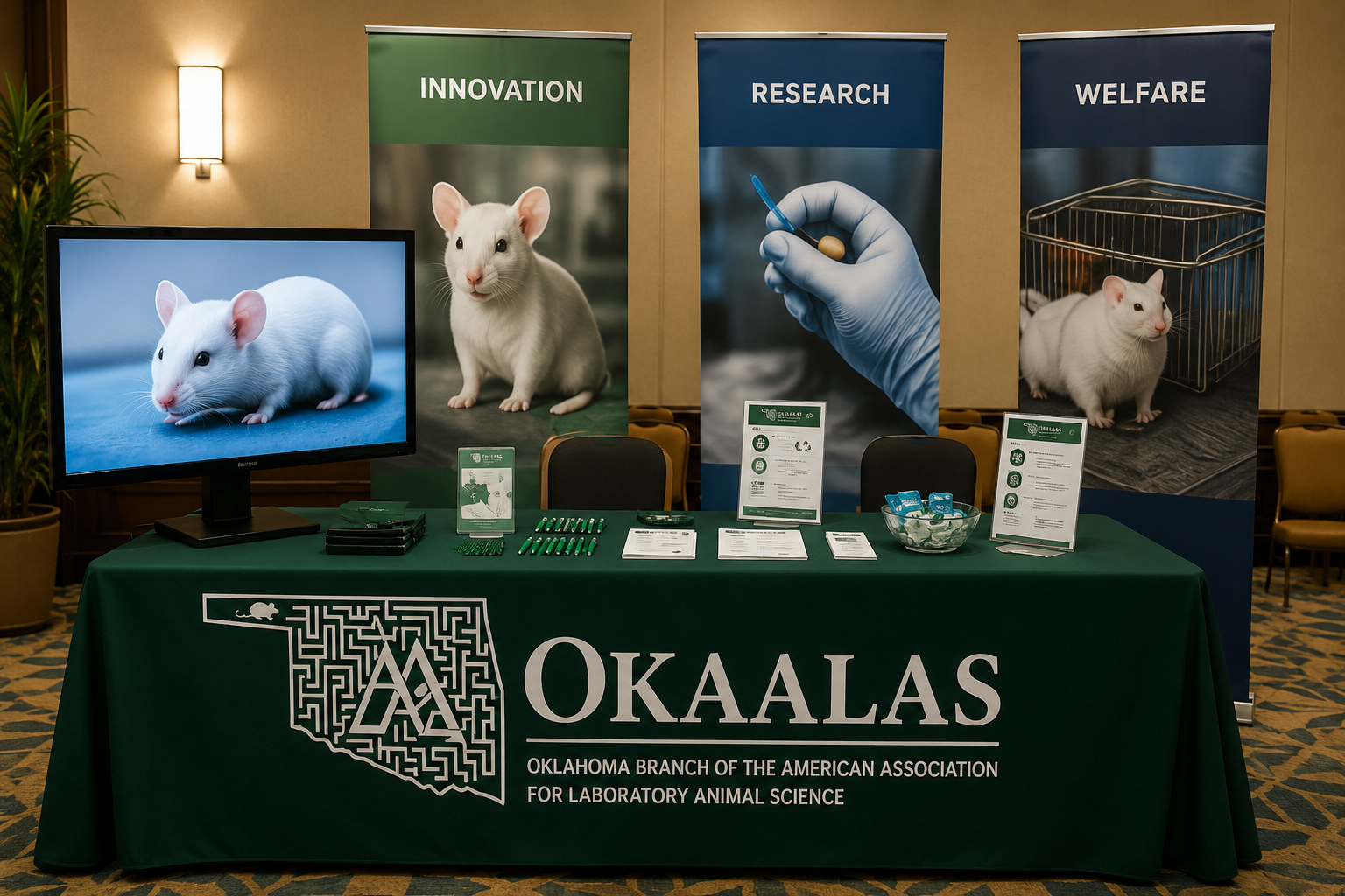 OKAALAS Vendor Booth