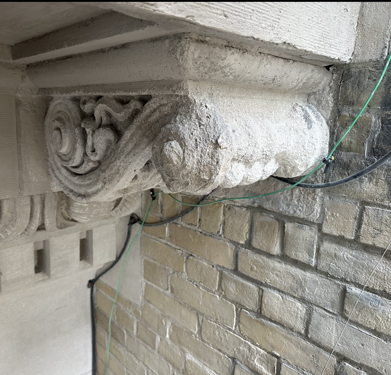 Heritage Corbel Restoration Before