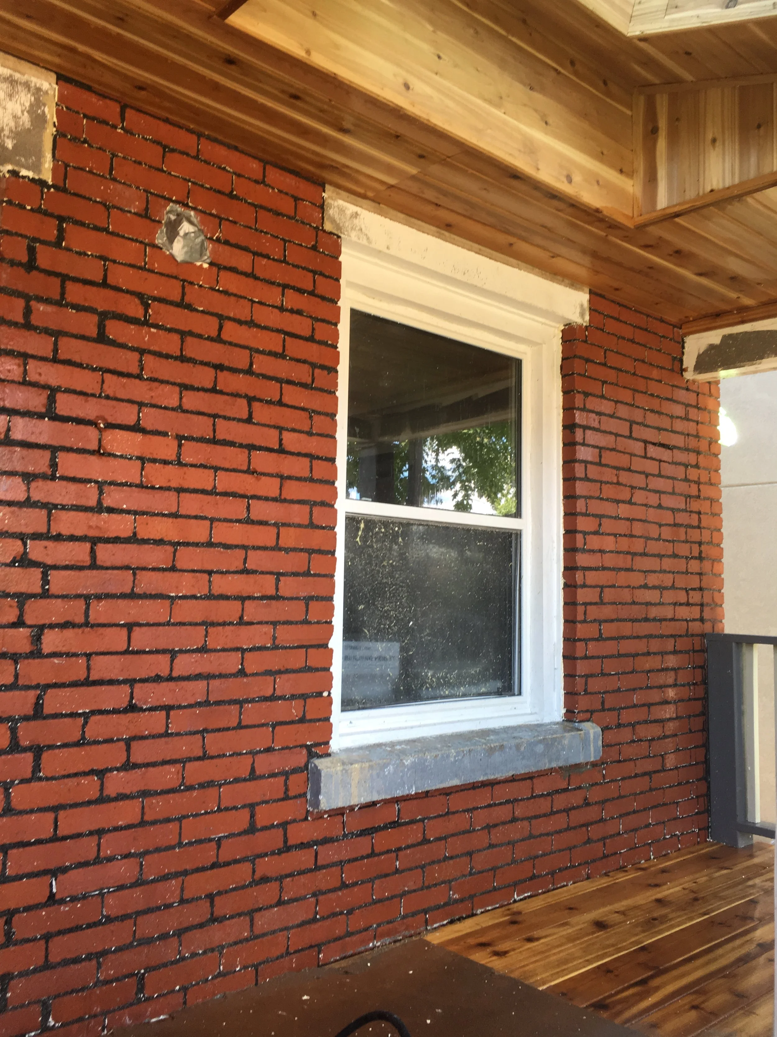 New window opening – Brick Aid Masonry