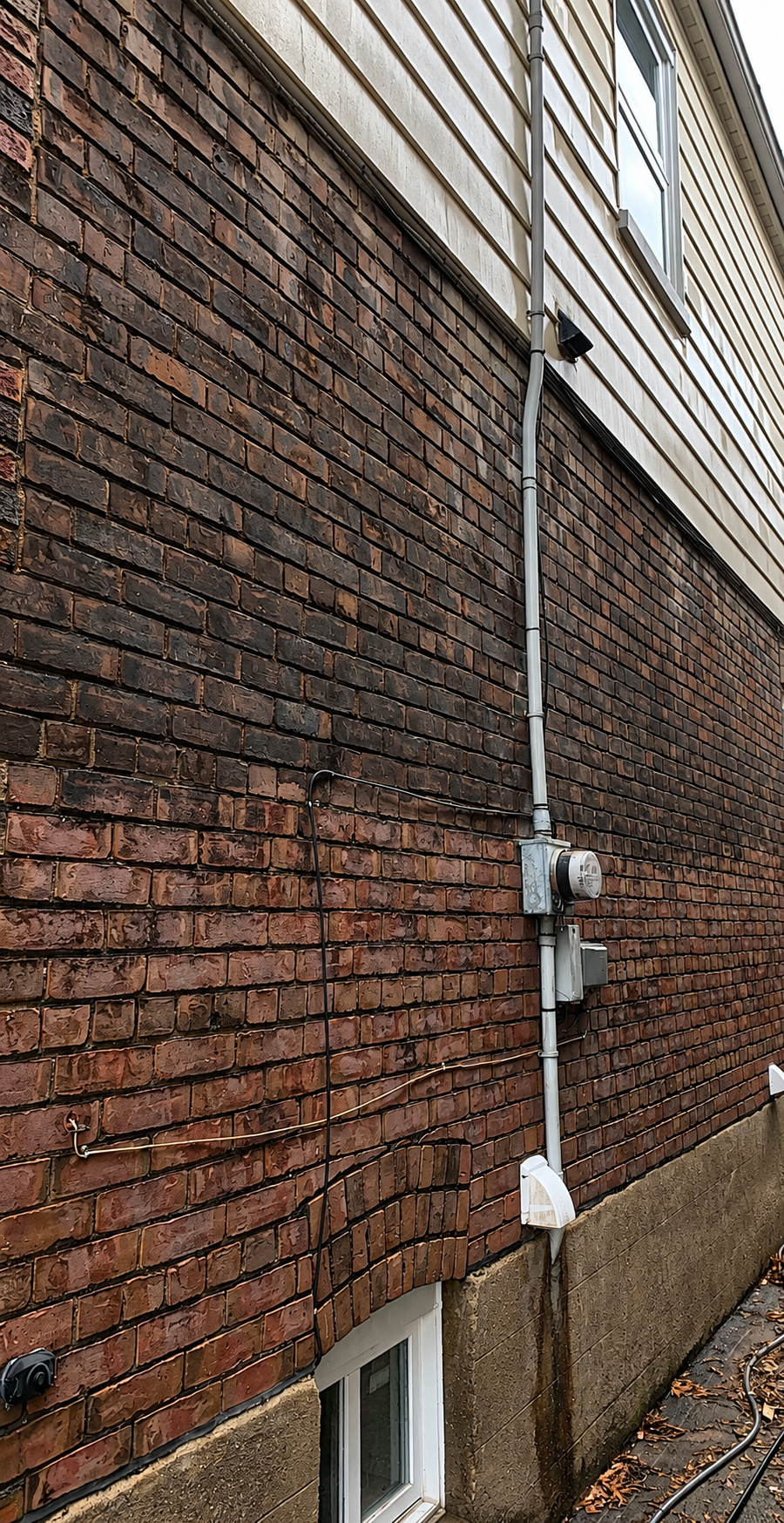 Side Wall Cleaned before