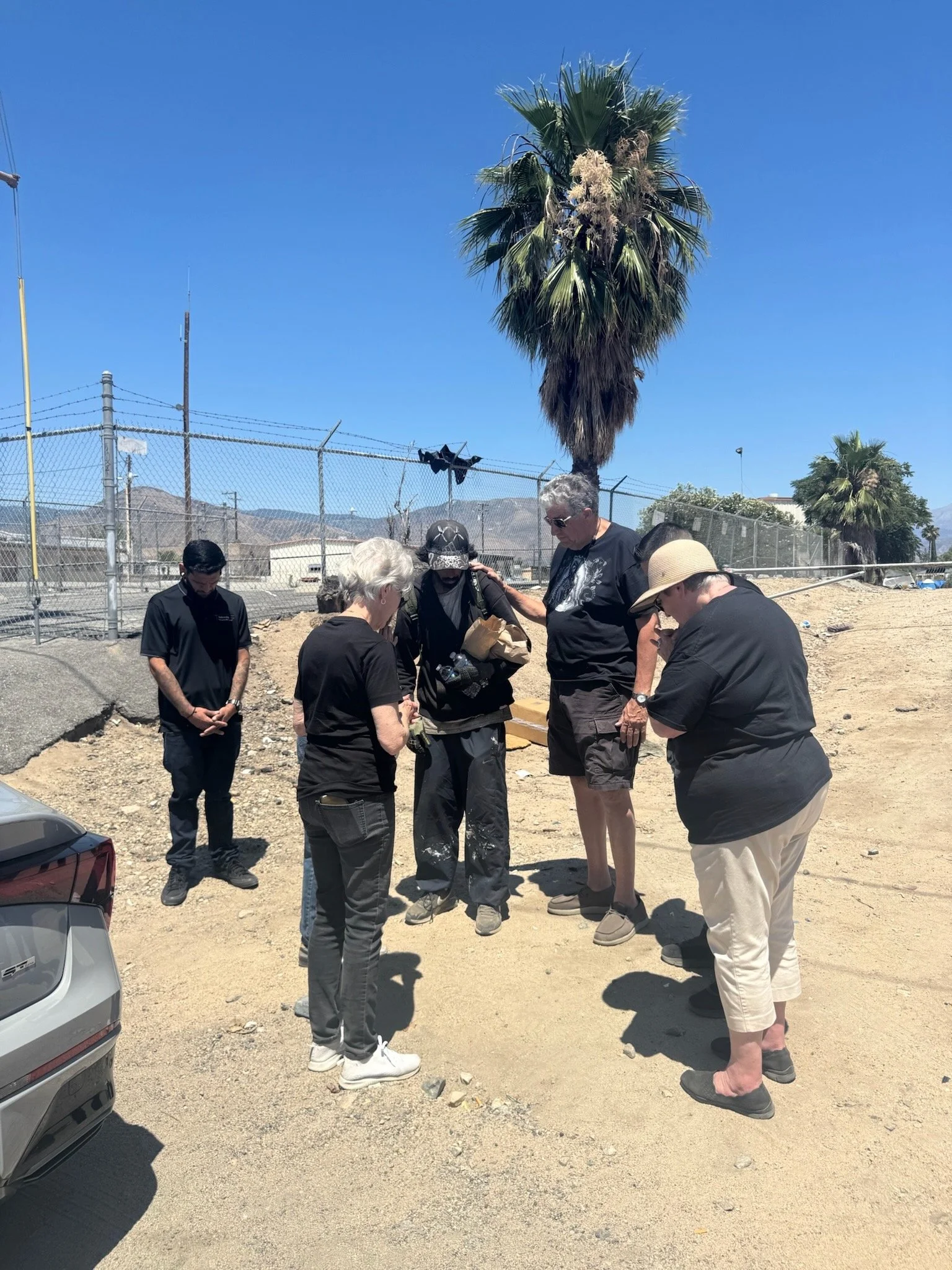 St. Joseph Collaborative volunteers during community outreach