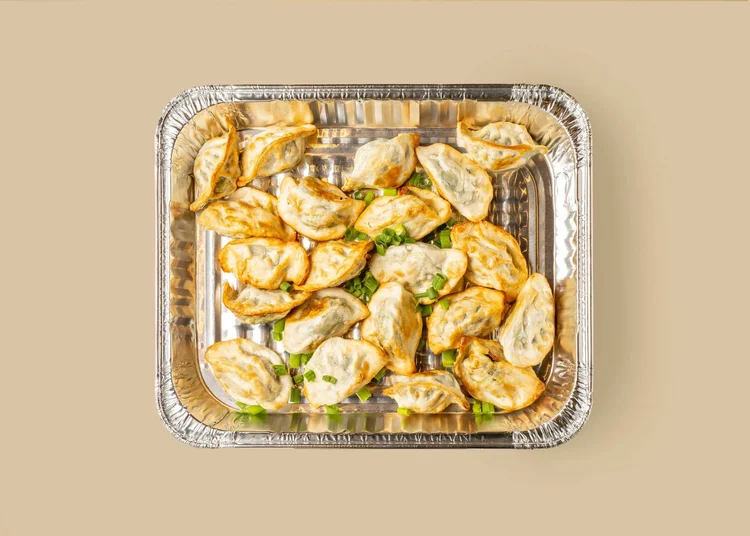 Dumplings catering tray