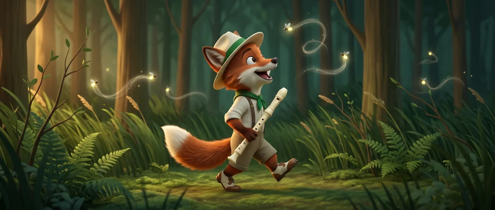 Illustration de l’histoire La Forêt qui Swingue