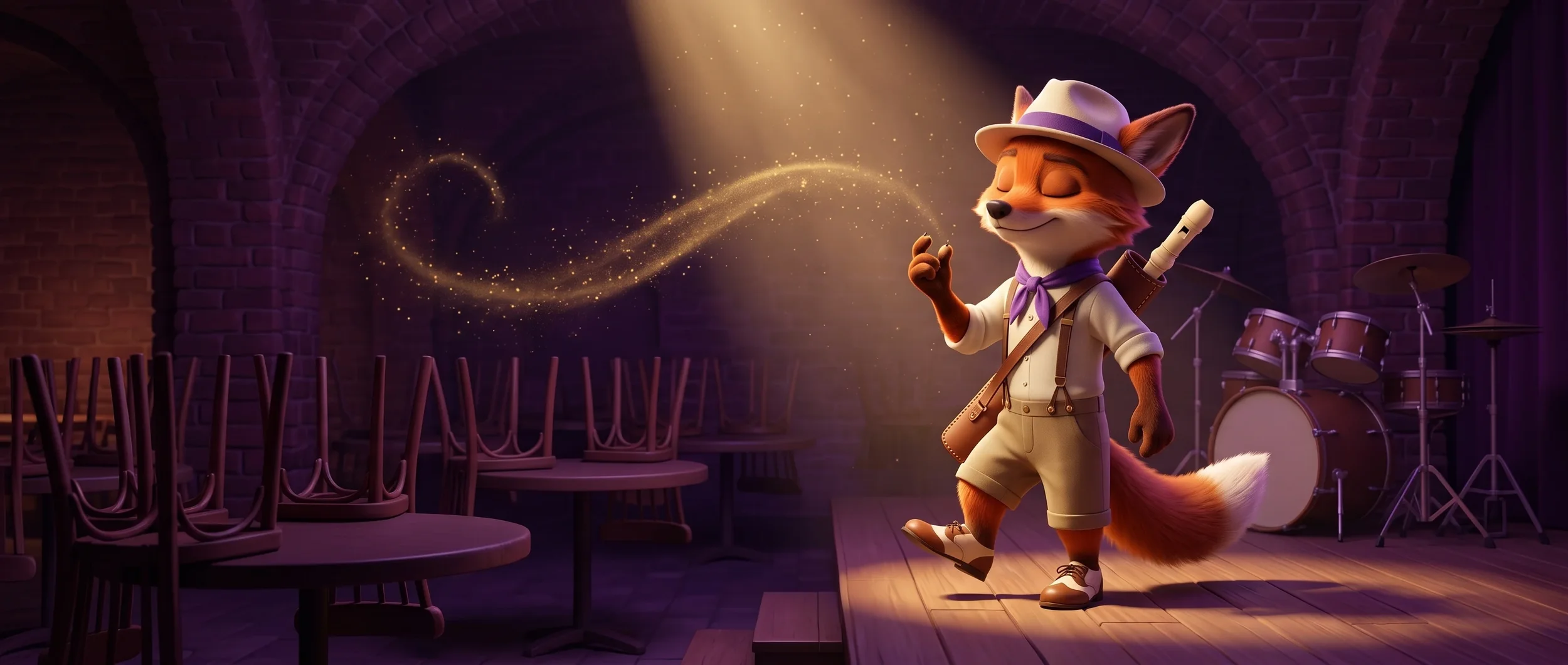 Illustration de l’histoire La Clé du Swing