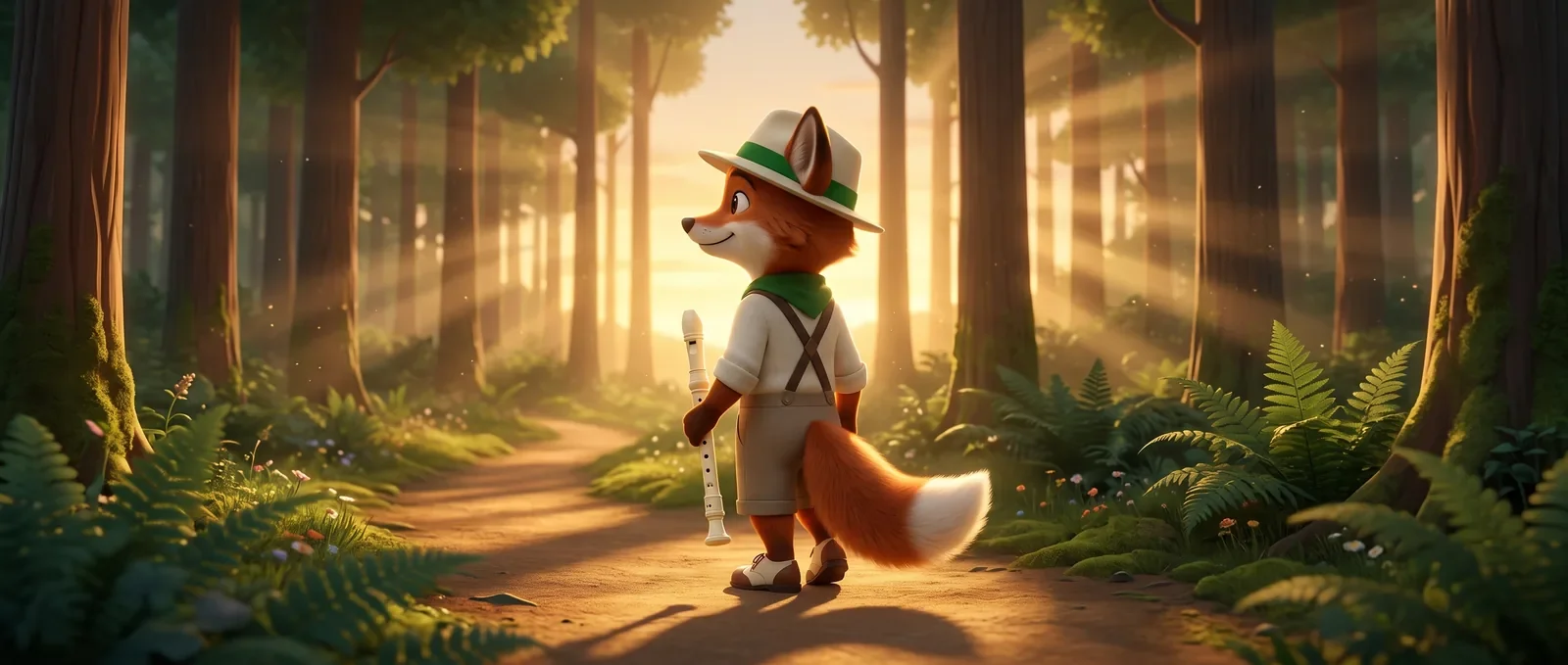 Illustration de l’histoire La Promenade du Soir
