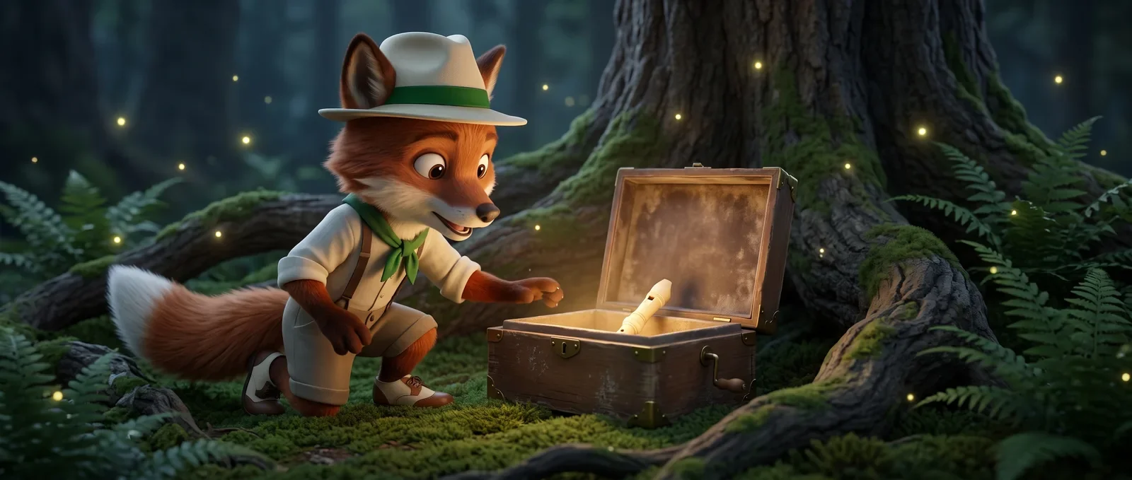 Illustration de l’histoire Le Mystère du Renard