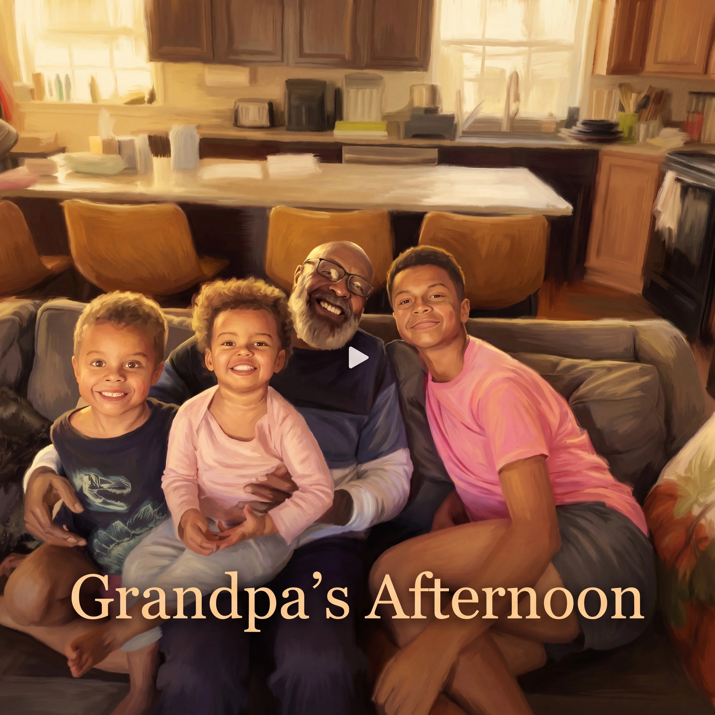 Title card from an Heirloom Film made from real family footage