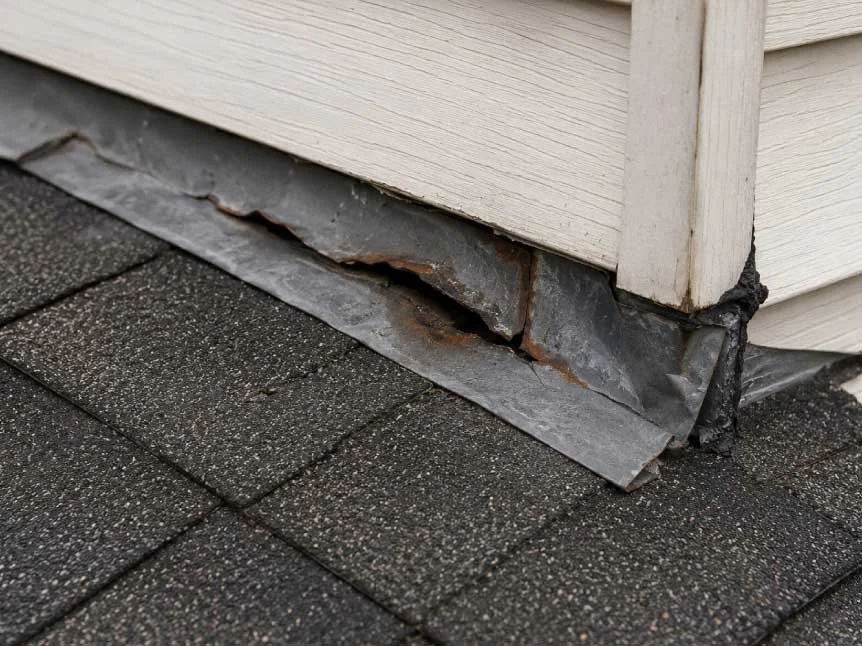 Damaged Flashing