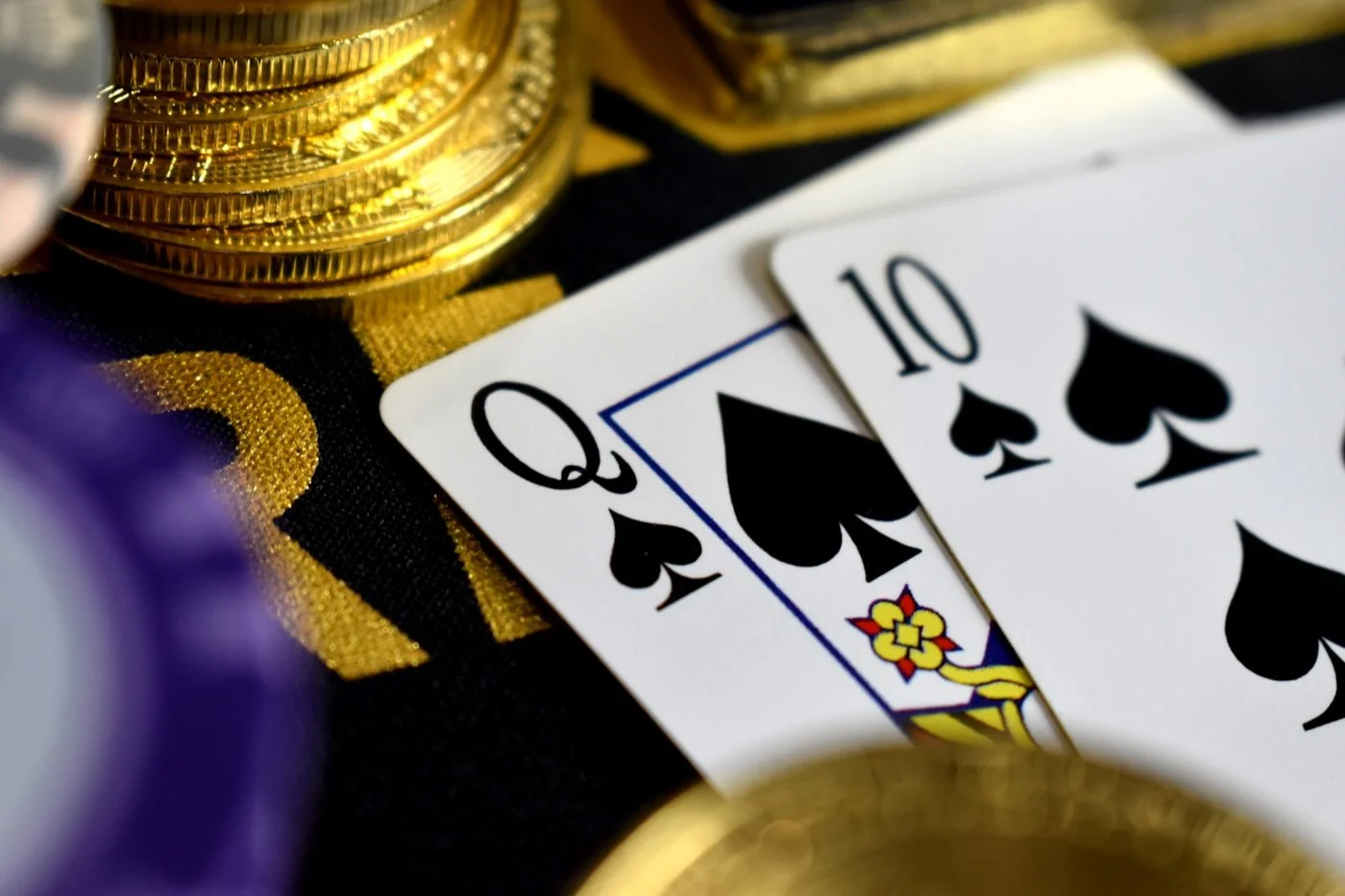 Blackjack table