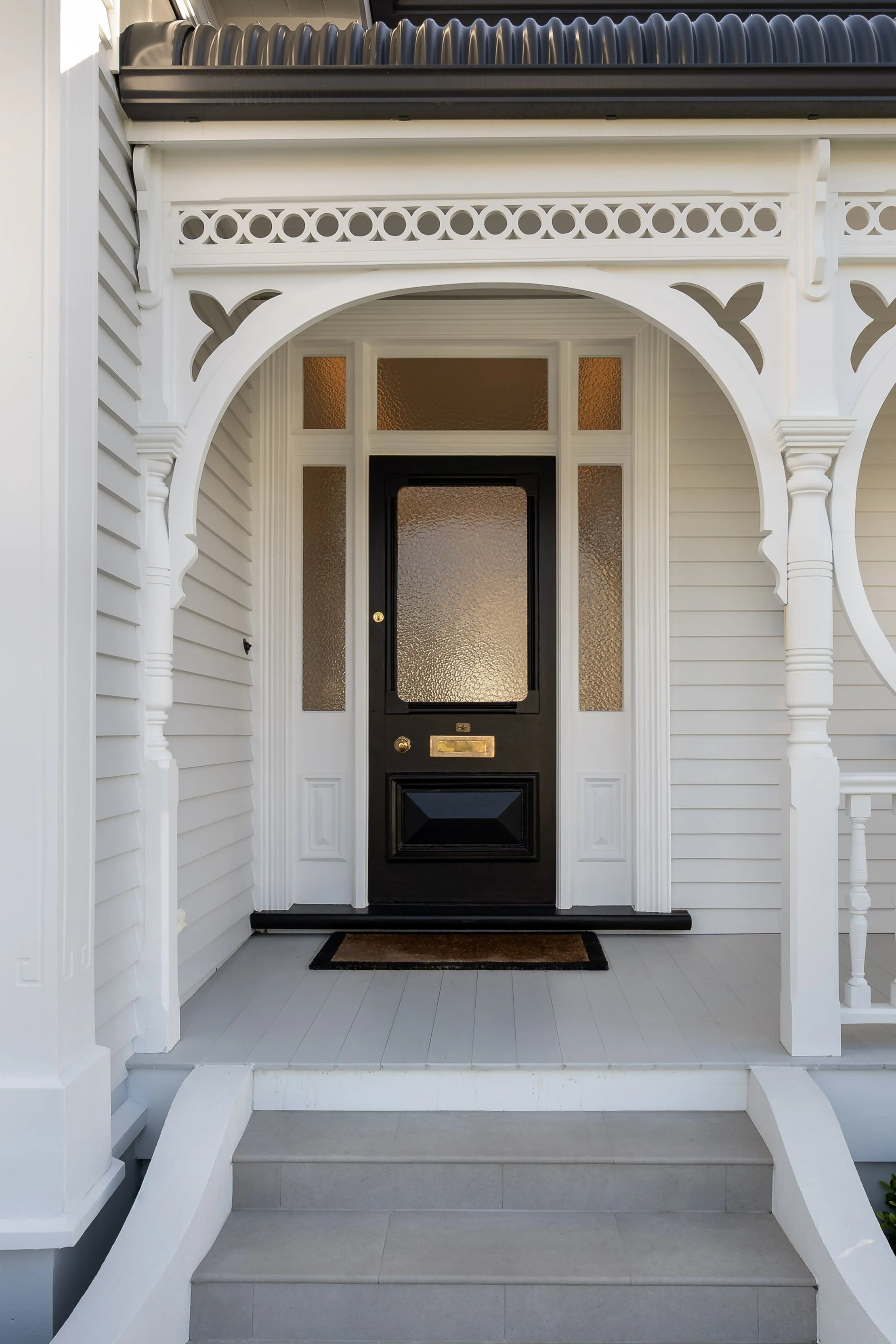 Heritage entrance retained