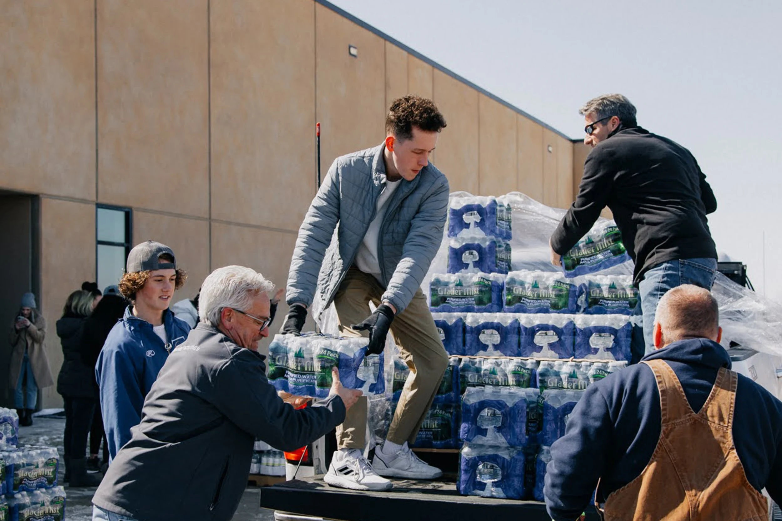 Serve Center disaster response