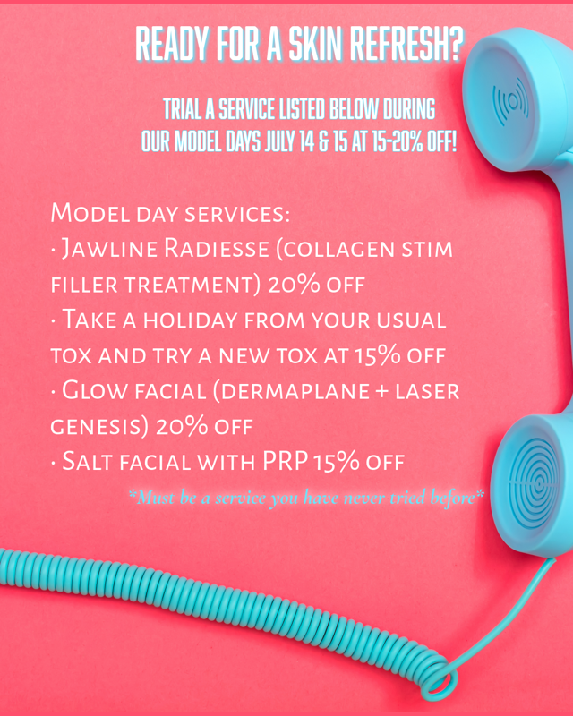 Model Days July