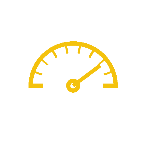 Average recovery gauge icon