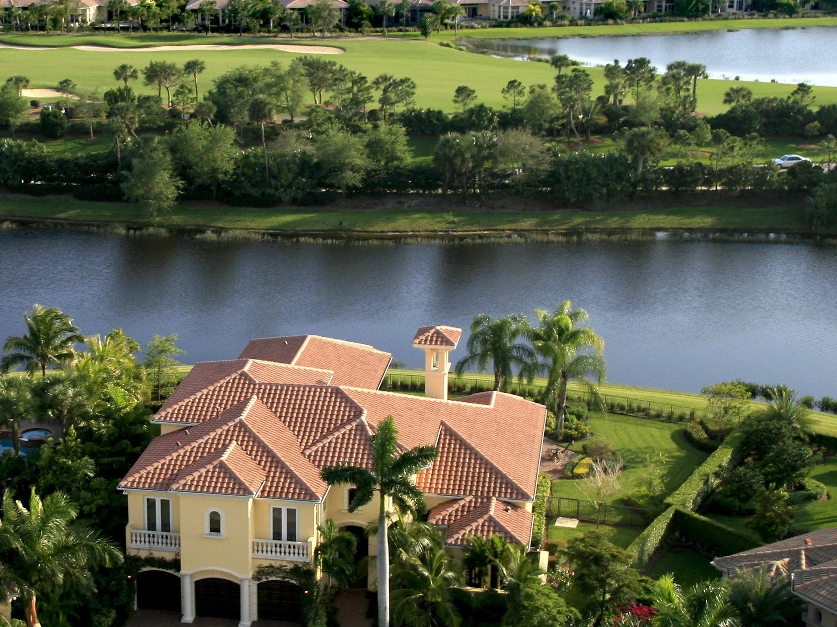 Lakeside villas