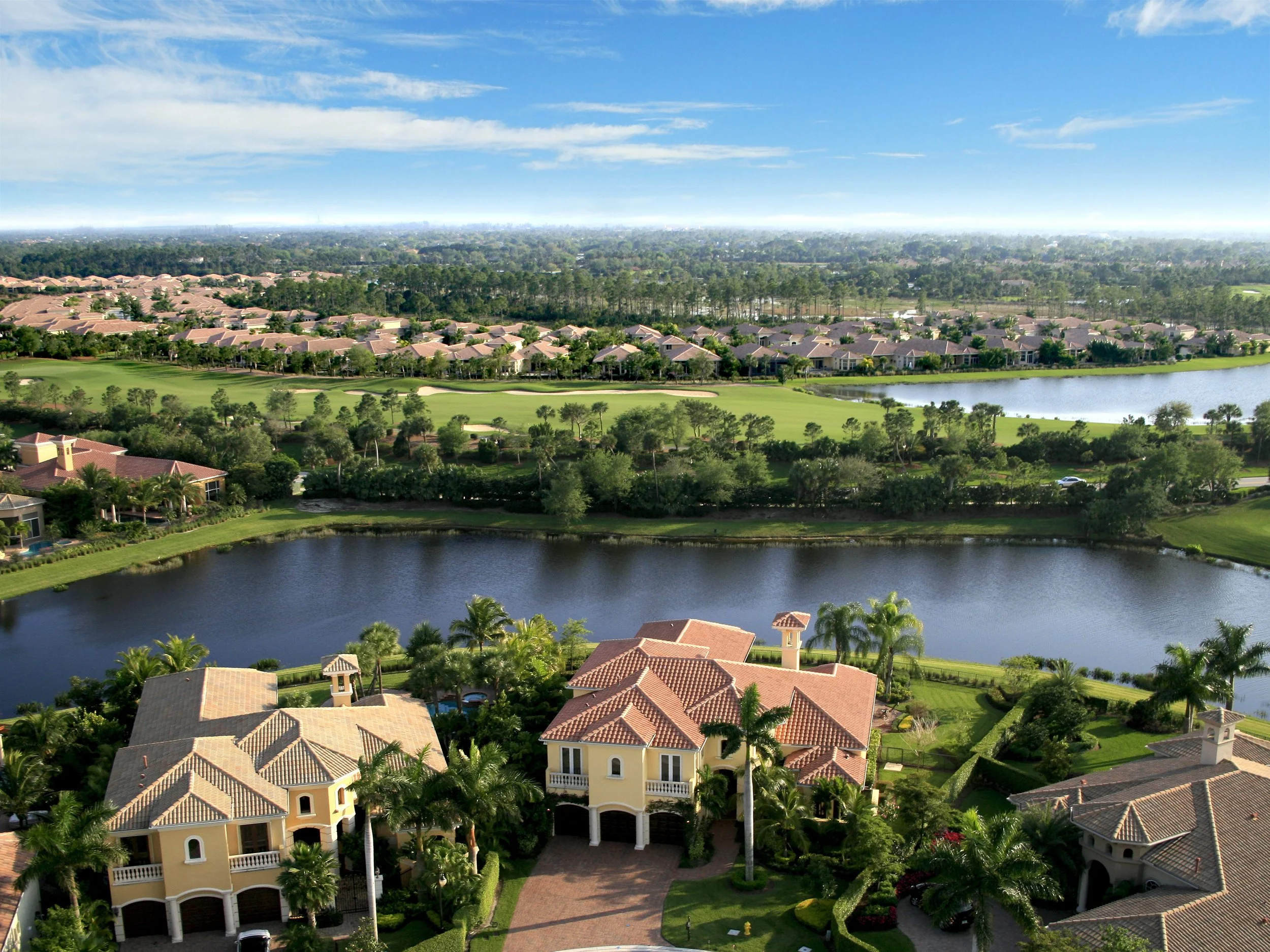 Parkland golf course