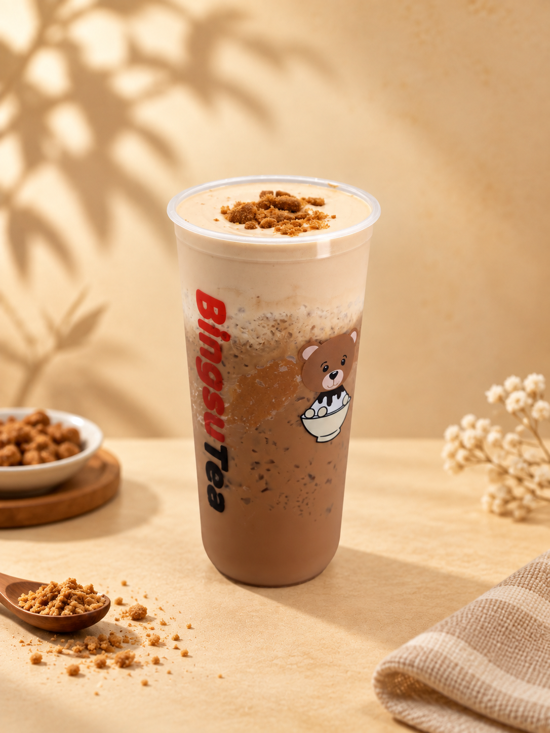 Cookie Butter Coffee at Bingsu Tea, North Natomas Sacramento