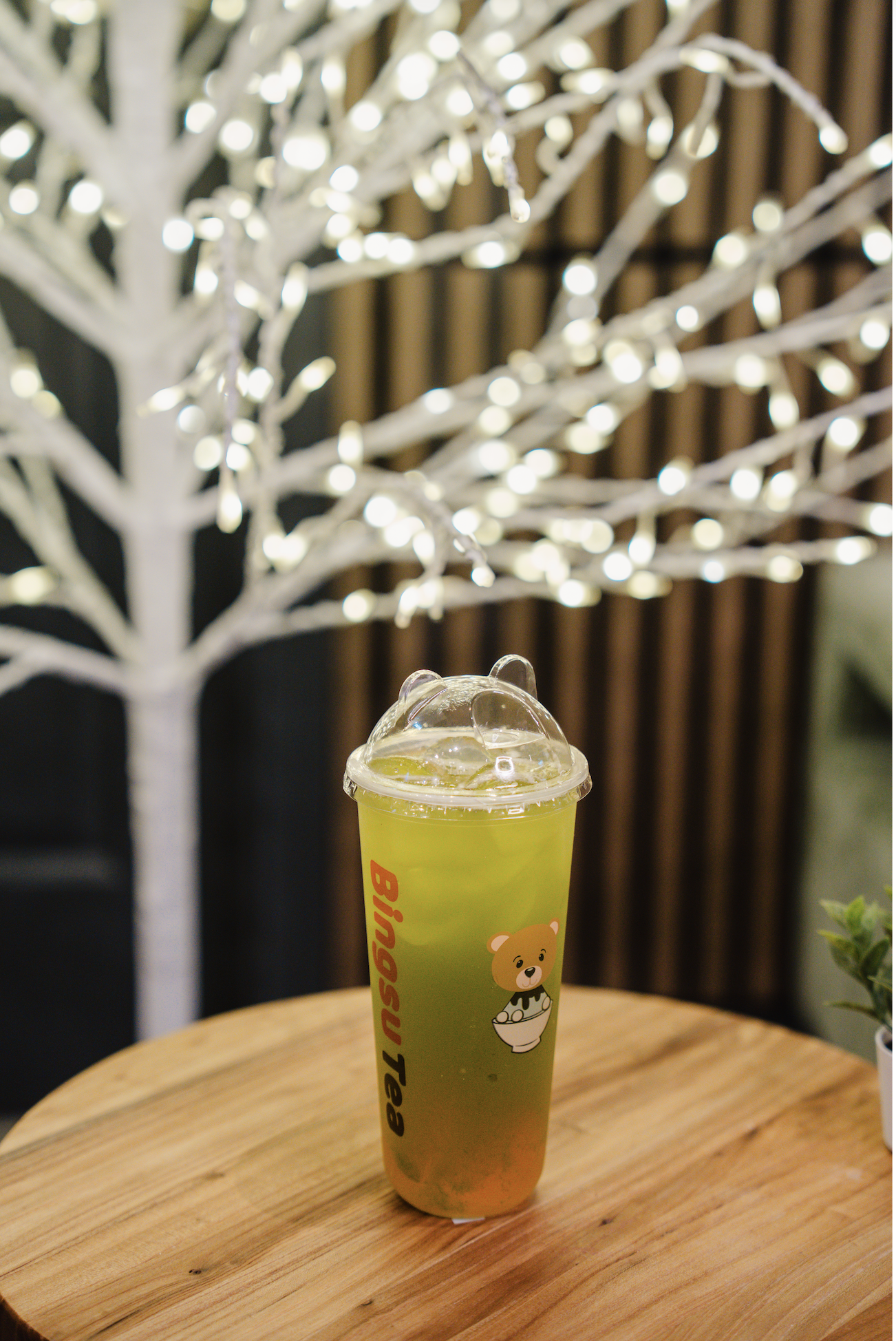 Aiyu Kiwi Green Tea at Bingsu Tea