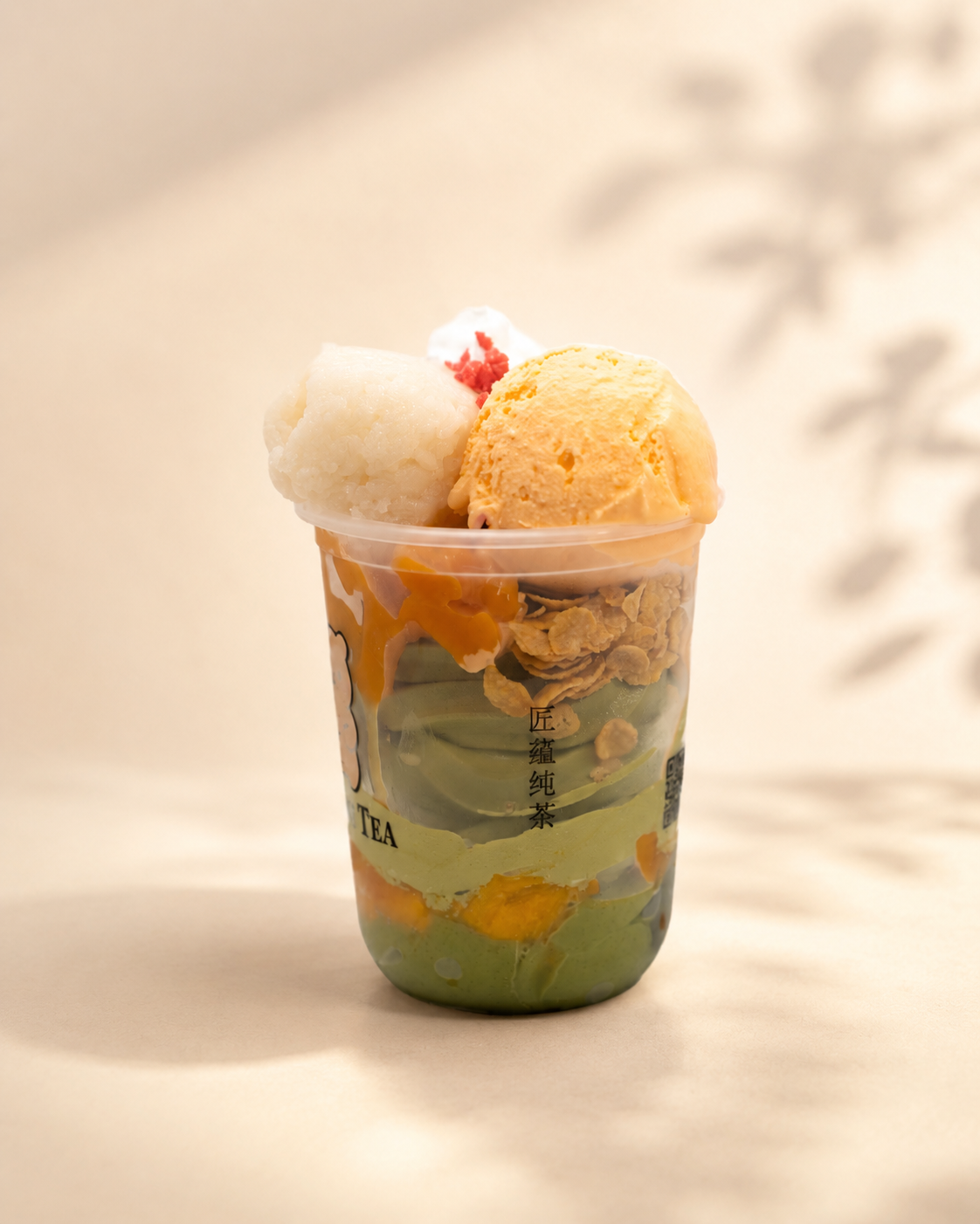 Mango Sticky Rice Parfait at Bingsu Tea Sacramento