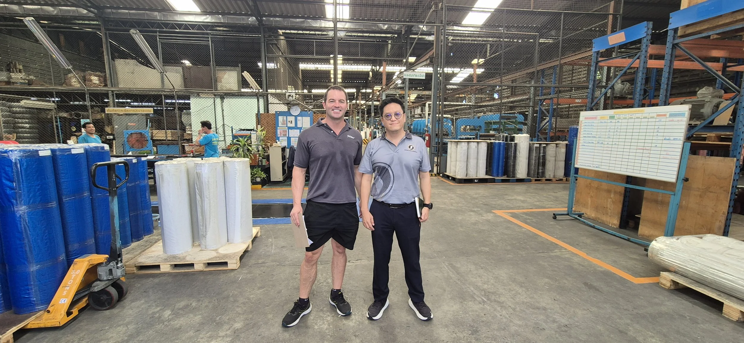 Duratan factory qualification visit