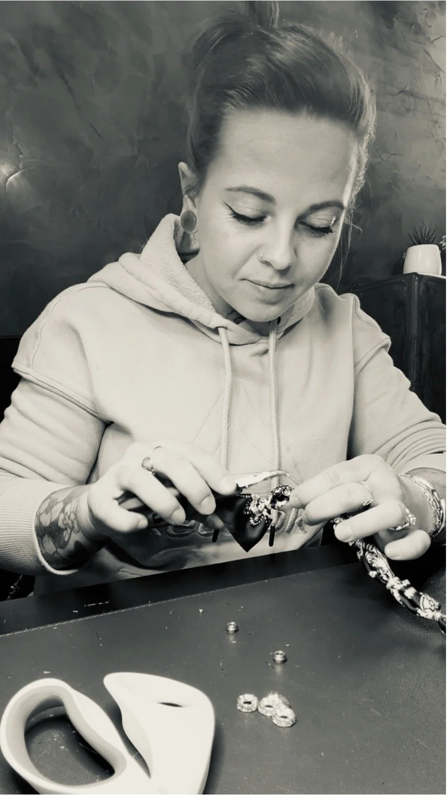Lily welding permanent jewelry