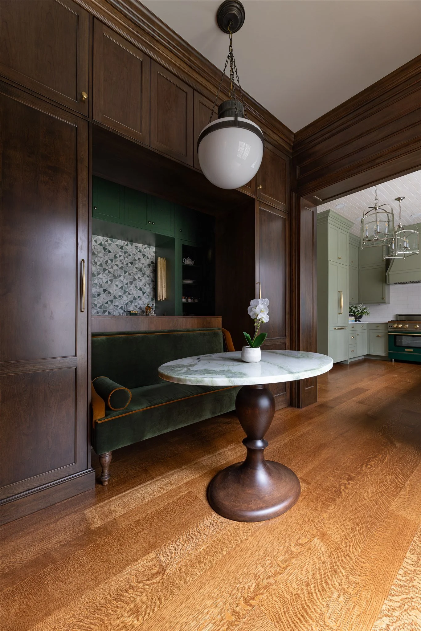 After photo of the completed Barnhard and Parson Tudor Remodel remodel