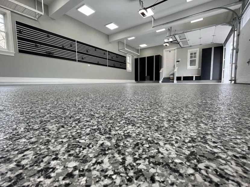 Premium finished garage floor by Surface Haus