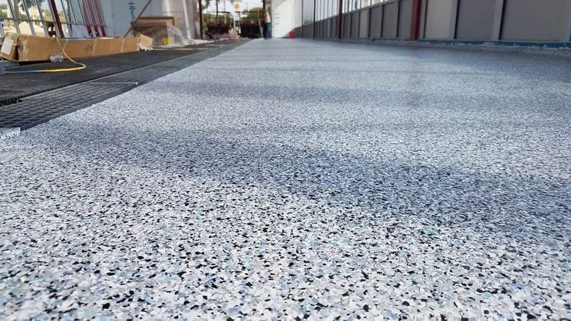 Close view of Surface Haus decorative flooring